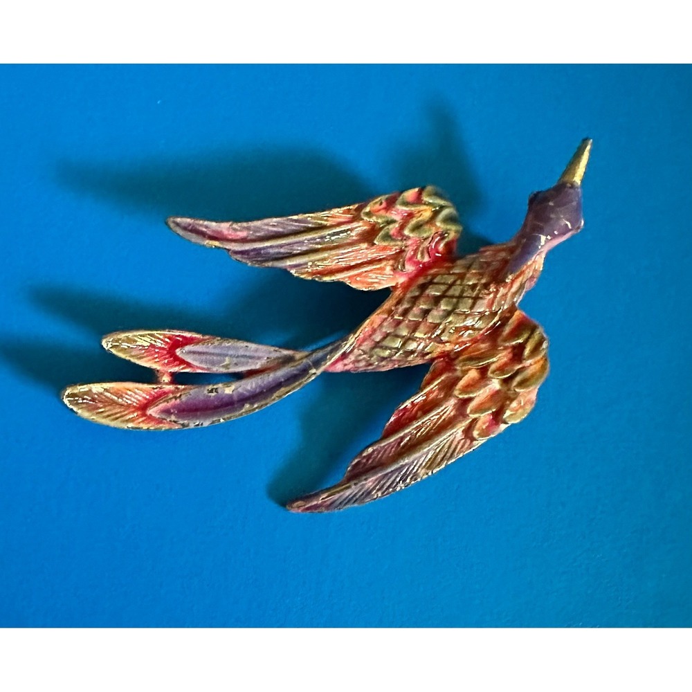 Vintage ART Arthur Pepper Bird Pin